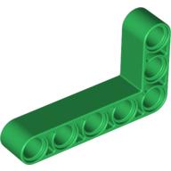 Technic, Liftarm 3 x 5 L-Shape Thick - Green
