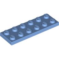 Plate 2 x 6 - Medium Blue