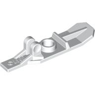 Minifig, Footgear Ski - White