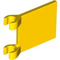 Flag 2 x 2 Square - Yellow