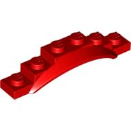 Vehicle, Mudguard 1 1/2 x 6 x 1 with Arch - Orange