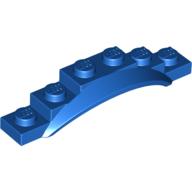 Vehicle, Mudguard 1 1/2 x 6 x 1 with Arch - Blue
