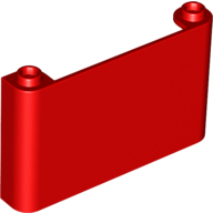Windscreen 1 x 6 x 3 - Red