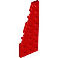 Wedge, Plate 8 x 3 Left - Red