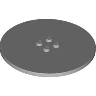 Tile, Round 8 x 8 - Light Bluish Gray