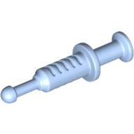 Minifigure, Utensil Syringe - Bright Light Blue